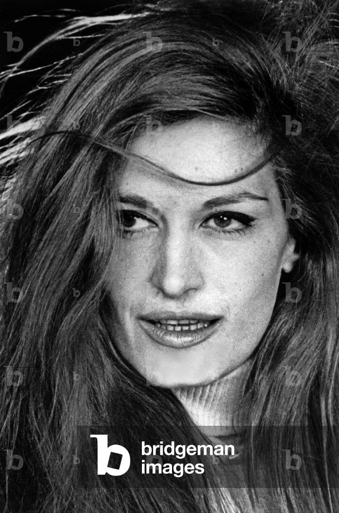 Singer Dalida on October 3, 1967