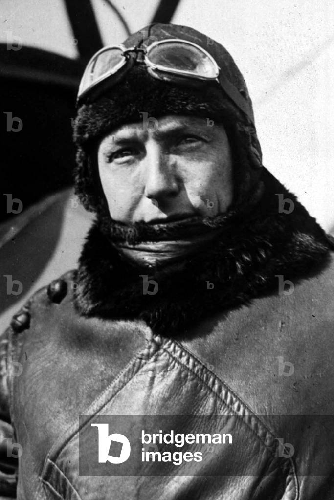 Aviator Charles Nungesser (1892-1927) who crossed Atlantic ocean on May 9, 1927