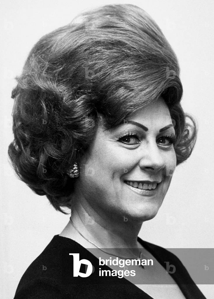 Renata Tebaldi (1922-2004) Italian soprano c. 1970