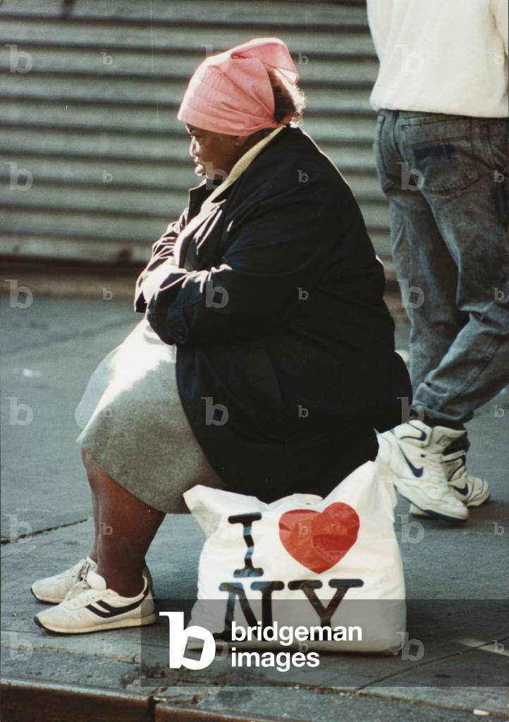 Woman on the Street, New York City (photo)