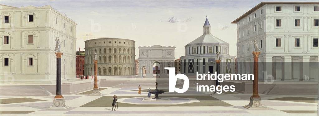 The Ideal City, c.1480 (oil on panel)