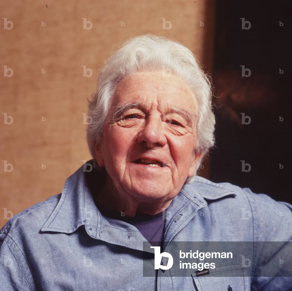 Bild von Fotografie "Jean Lanselme Poete" 2003 von Louis Monier