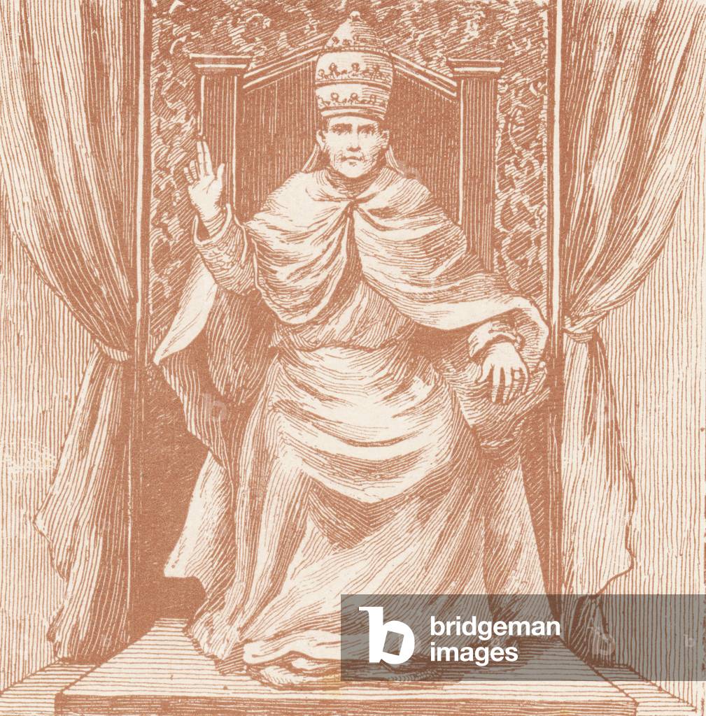 "P: Papst" von E. Klein
