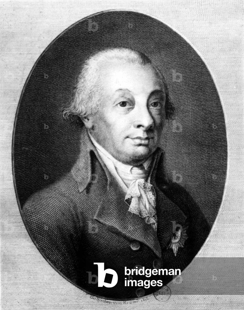 Image of Engraving depicting Carl Friedrich Zelter 1814, b/w