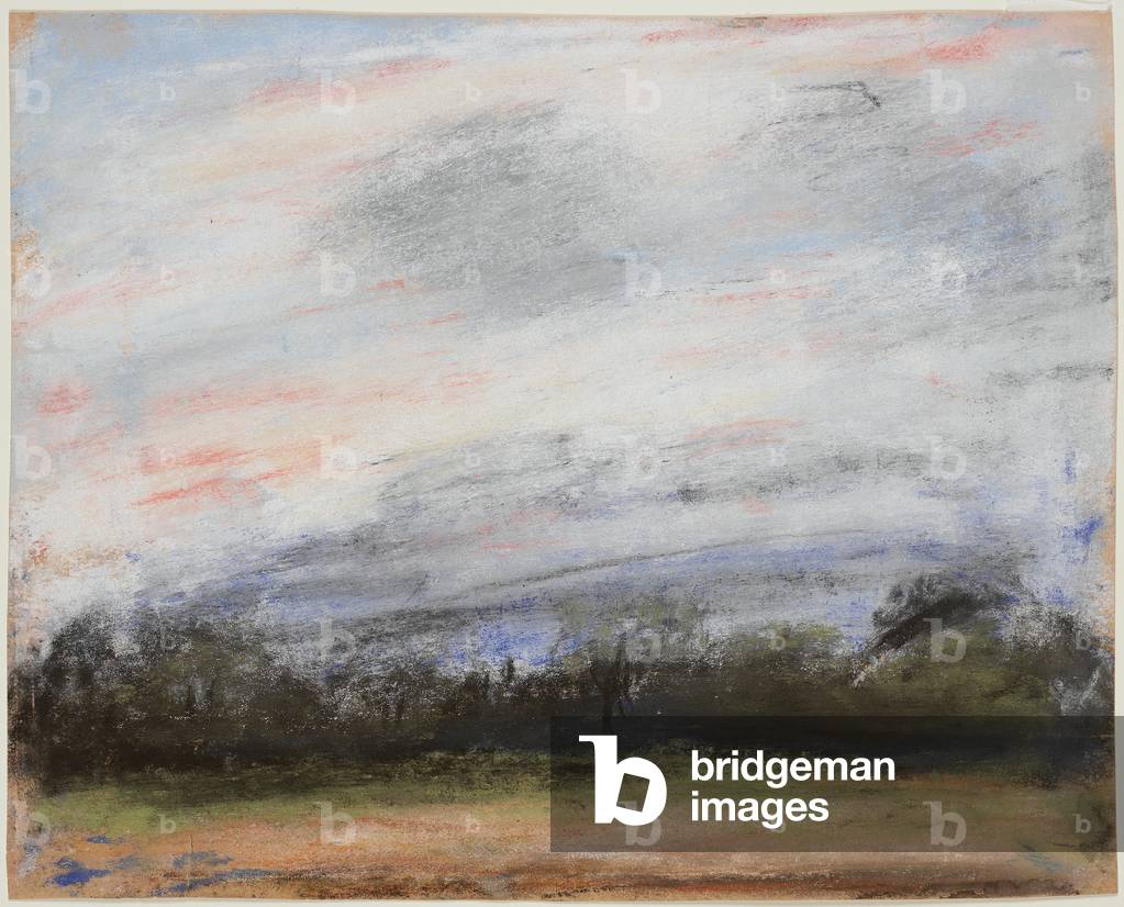 Immagine di Disegno "Paesaggio", c.1902 di Mikhail Larionov