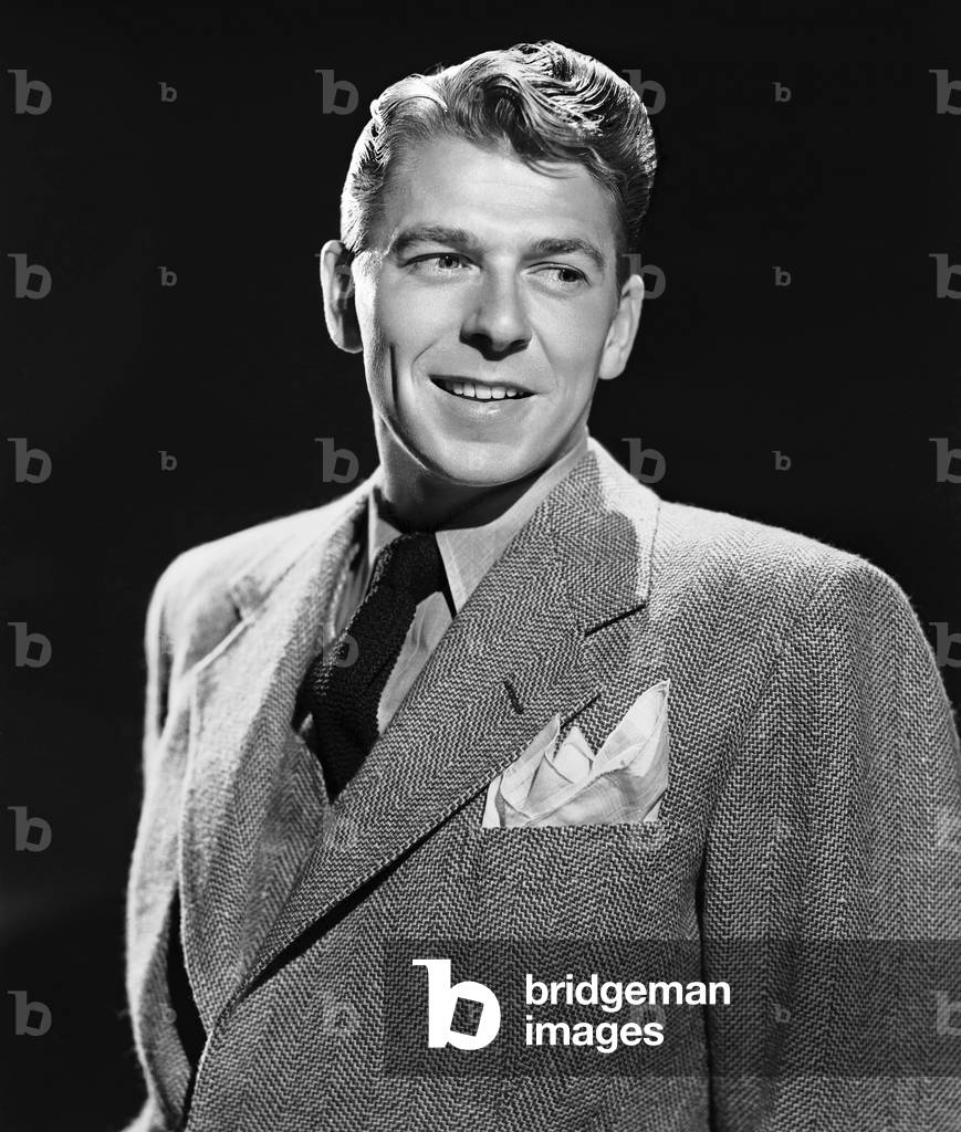 Immagine di Fotogramma "Ronald Reagan", b/w