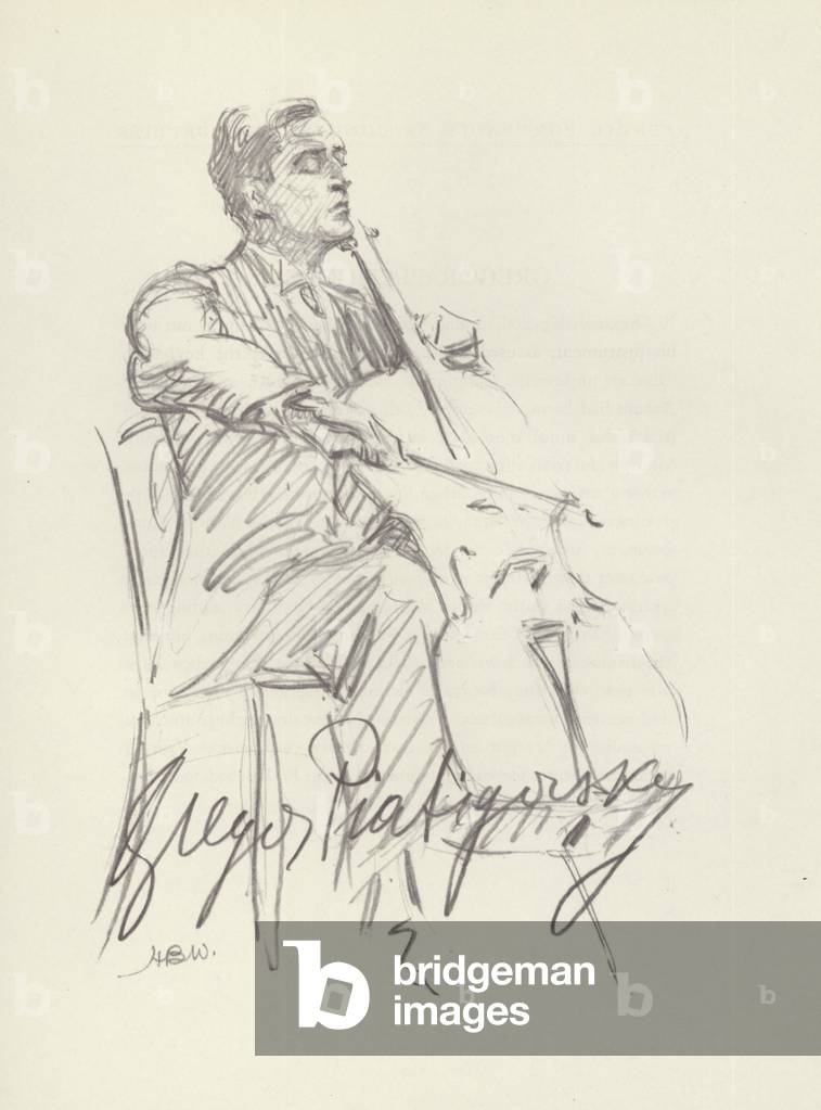 Gregor Piatigorsky (lito)