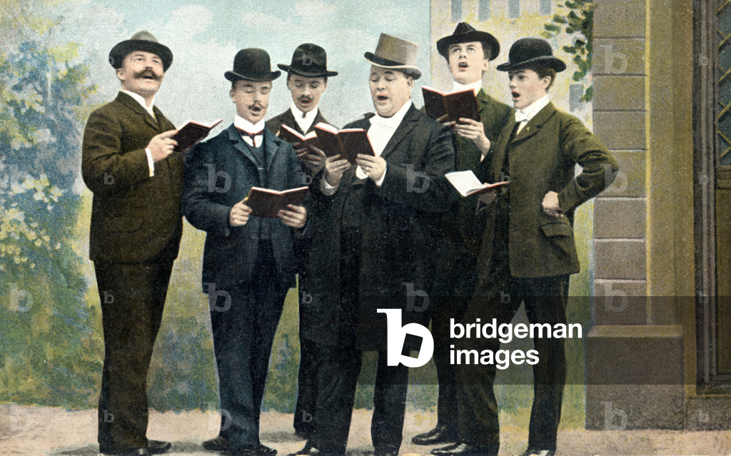 "BARBERSHOP ENSEMBLE Gruppe von"