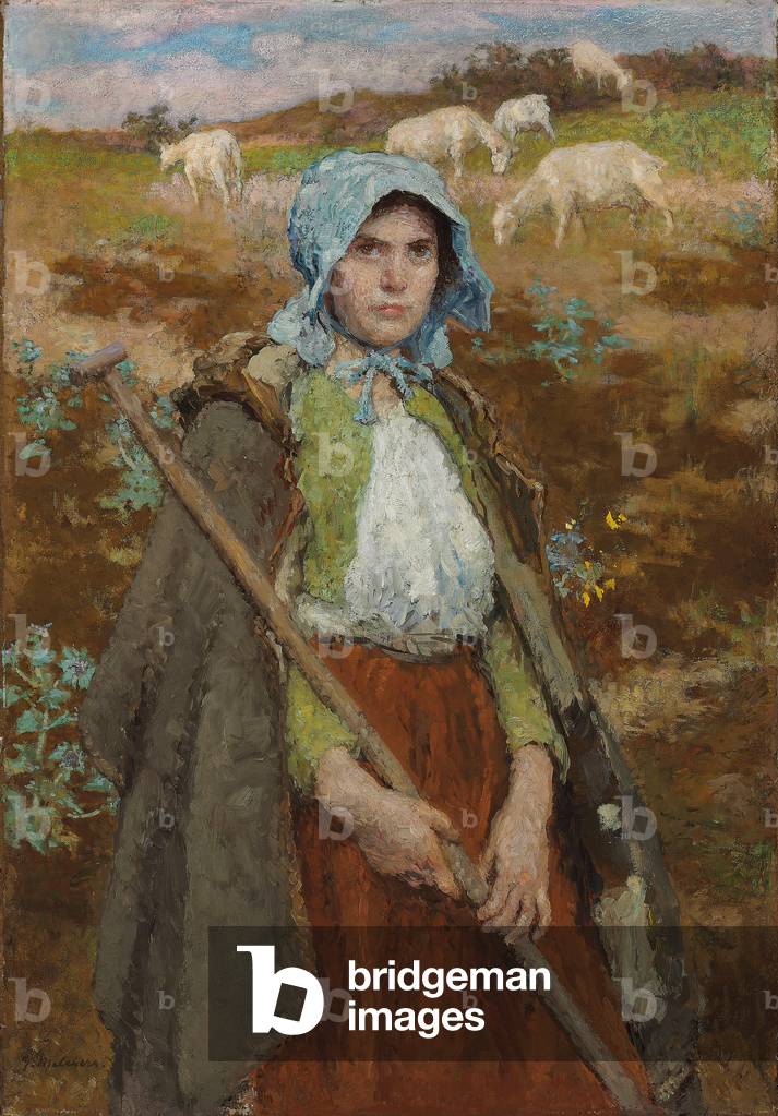 Il caprino (olio su tela)