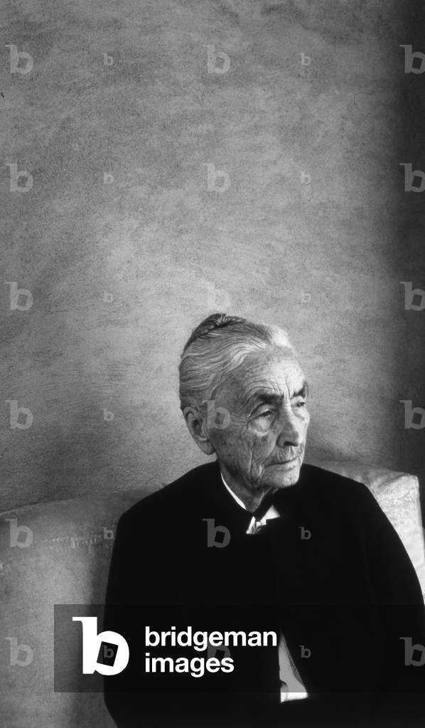 Georgia O'Keeffe, 1981 (stampa alla gelatina ai sali d'argento)