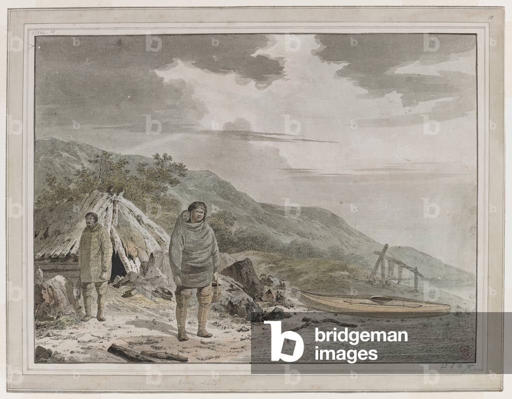 Abitanti di Norton Sound, abitanti di Norton Sound e loro Habitations, Alaska.