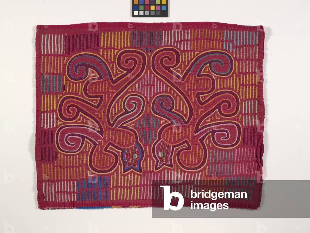 "Camicia Panel (Mola) (foto)" 1950 di Kuna Indian Culture