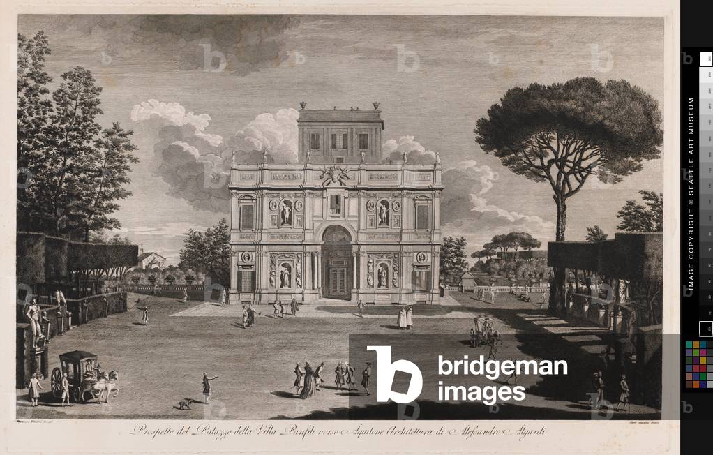 Prospetto del Plazzo, 18th century (Print)
