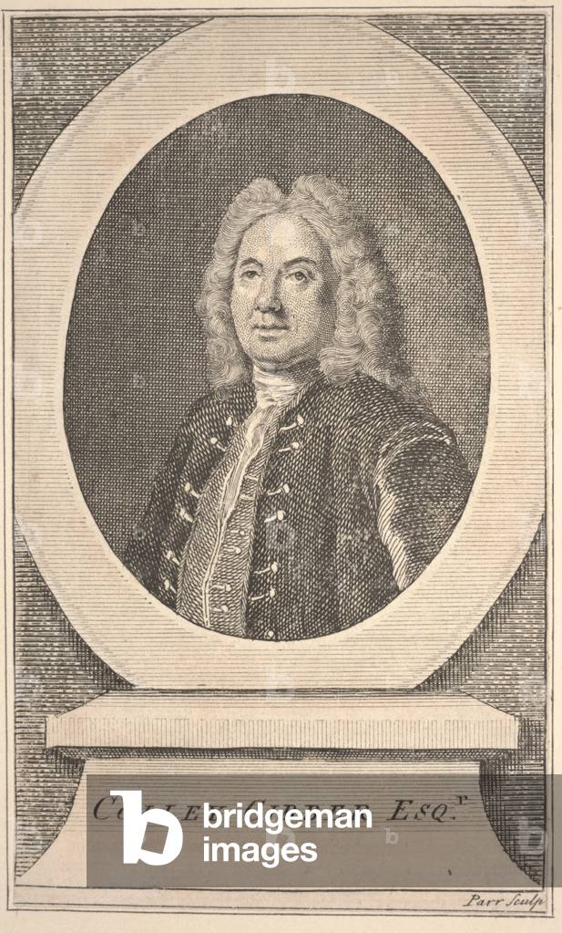 Image of Engraving depicting Colley Cibber, 18th century century, b/w