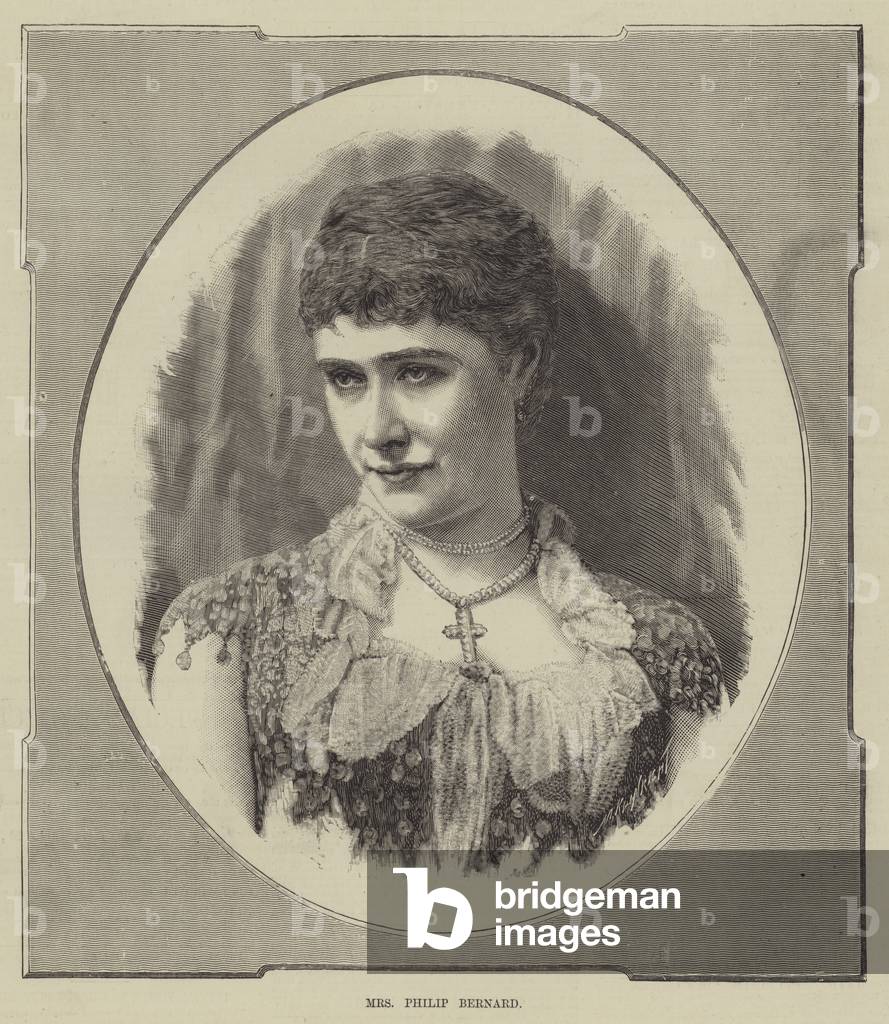 Signora Philip Bernard (incisione)