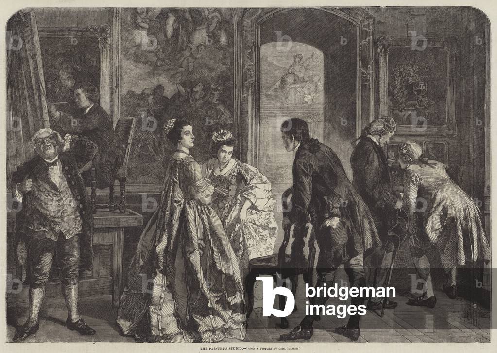 The Painter's Studio (engraving)