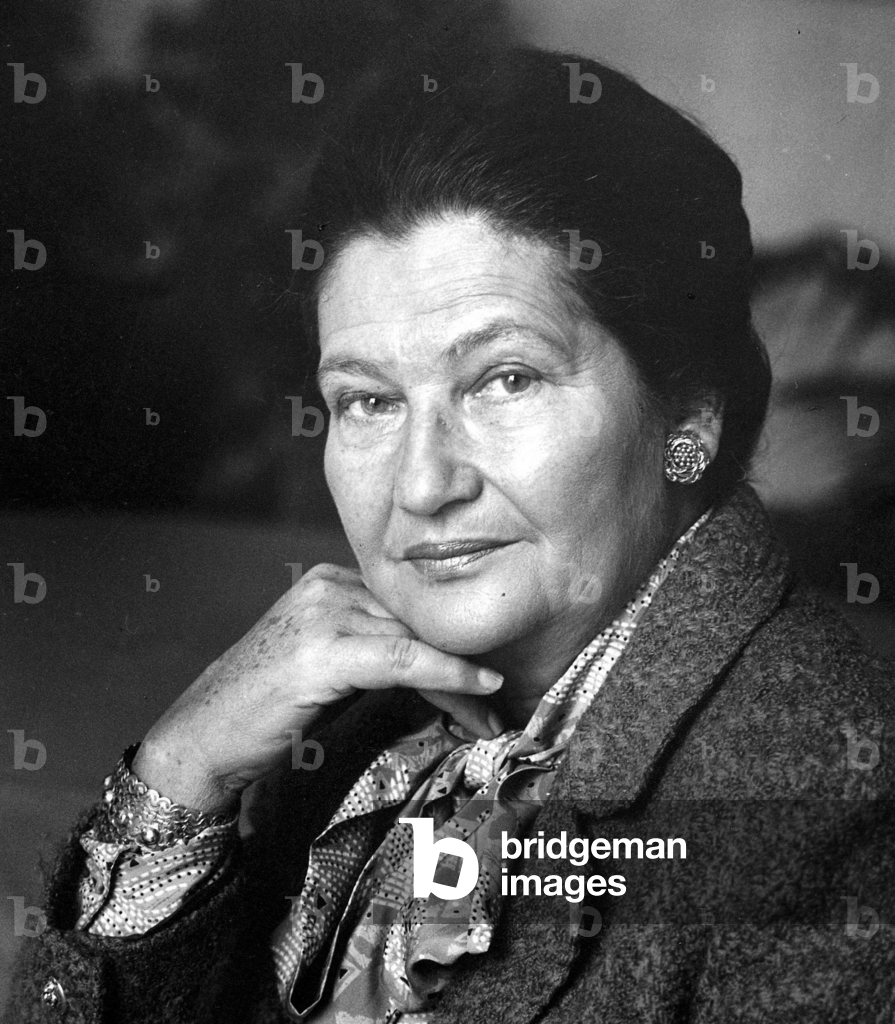Simone Veil, politician, Paris (1992) (photo)