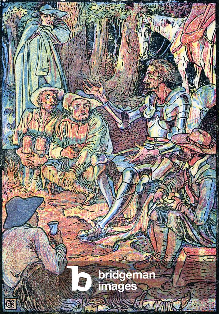 Don Quichotte du Manche de Walter Crane par Walter Crane