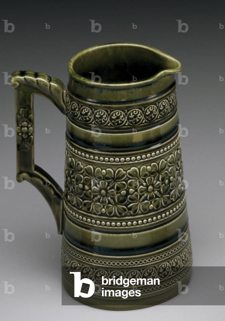 Brocca, 1883 circa (terracotta smaltata)