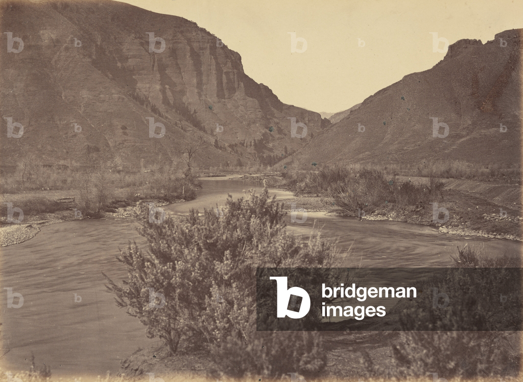 Immagine di Fotografia "Piastra 37. Passo Wilhelmina" 1869 di Andrew Joseph Russell