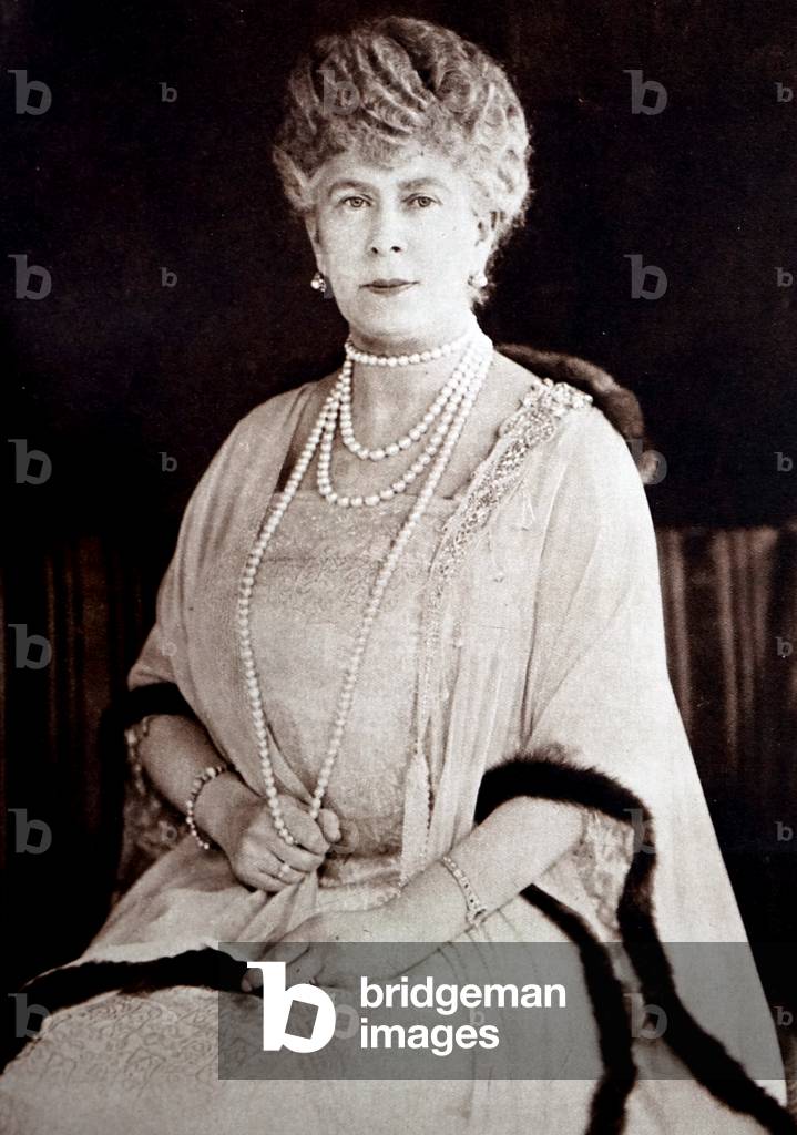 Immagine di Fotografia "Regina Maria di Teck (foto b/n)" 1901