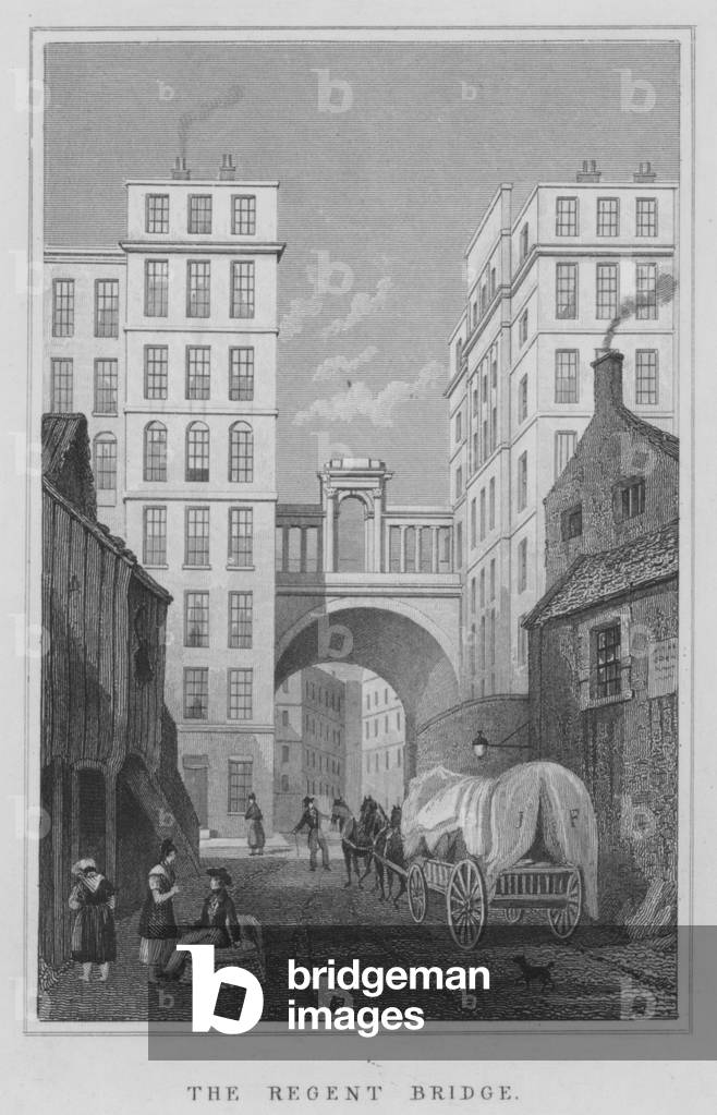 Die Regentbrücke (Gravur)