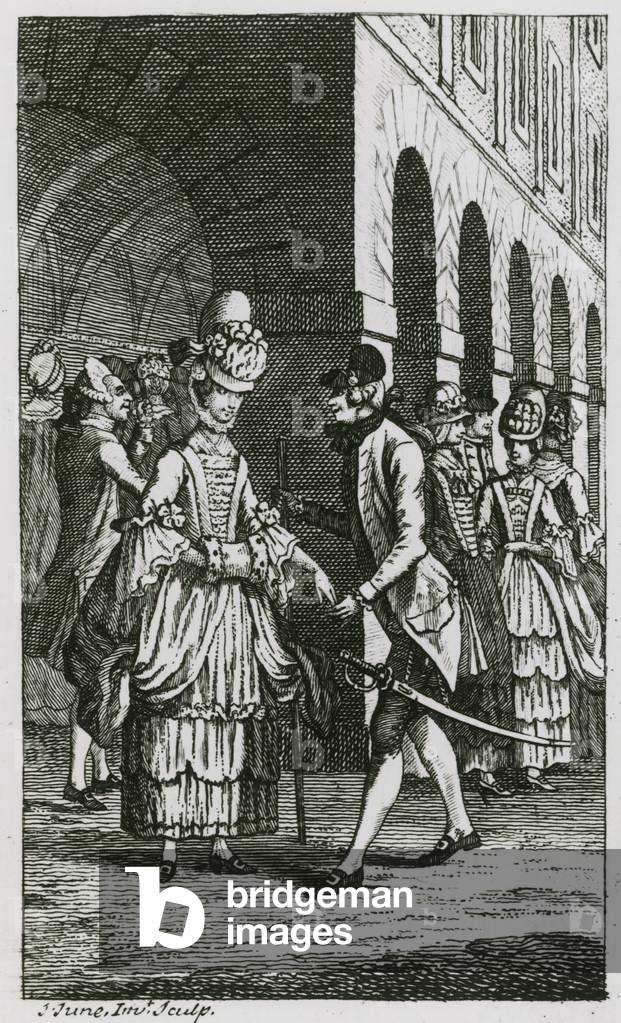 Illustrazione nella lista di Harris, edizione di 1773 (incisione)