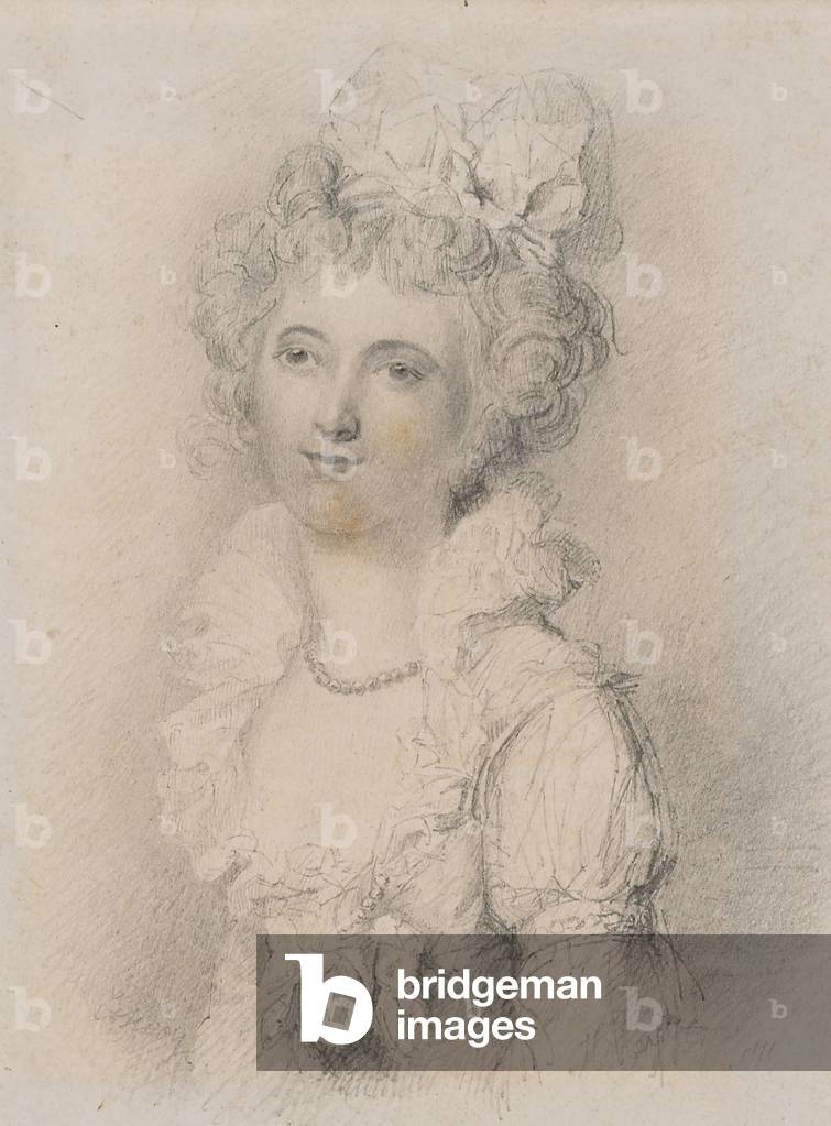 Frau Robinson, 1915 (Bleistift auf Papier)