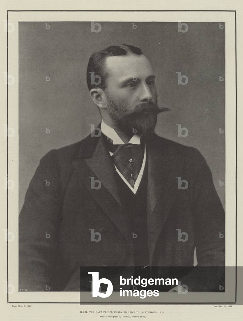 Bild von Druck "Seine Königliche Hoheit" 1896 von English Photographer, b/w