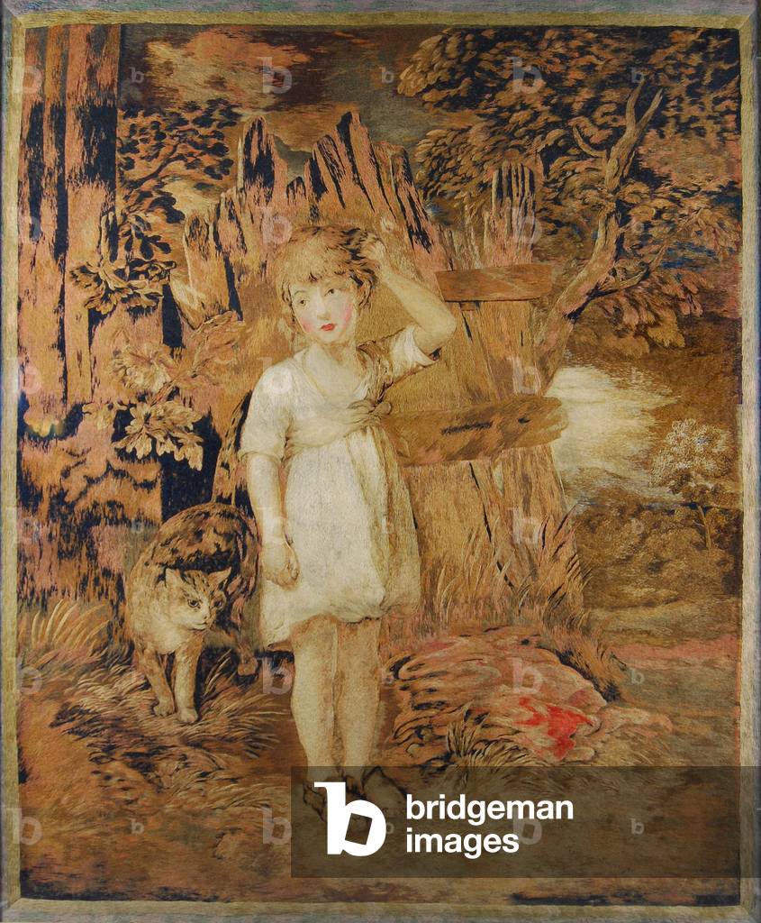 "Un bambino di campagna" 1809 di Mary Linwood