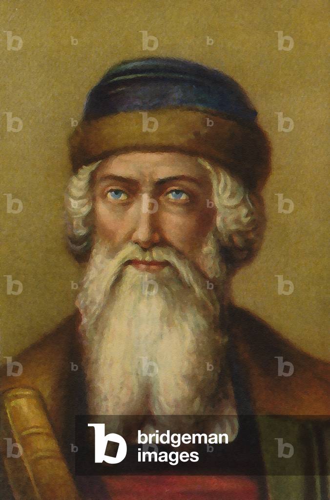 Hans Gutenberg (colore lito)