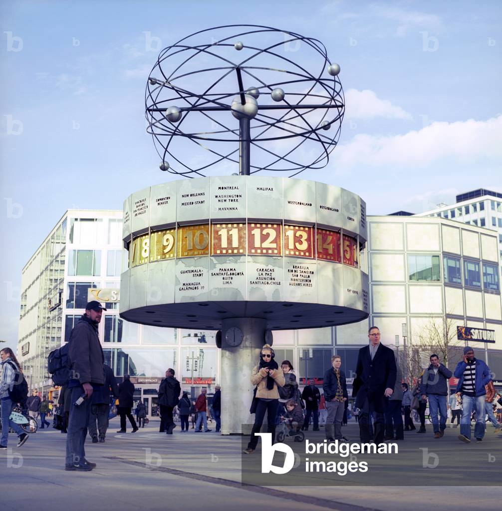 Bild von Fotografie "Welt-Uhr" von Erich John