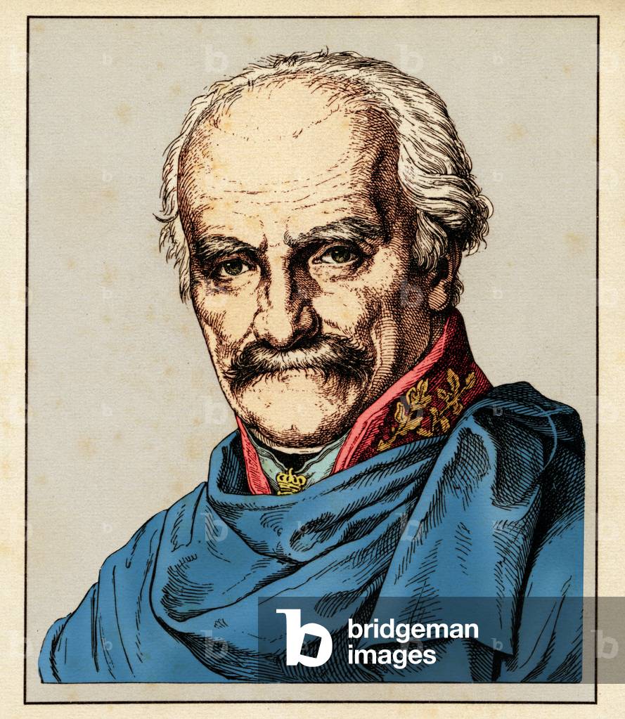 "Gebhard Leberecht von Blàœcher" 1854 von Hugo Bürkner