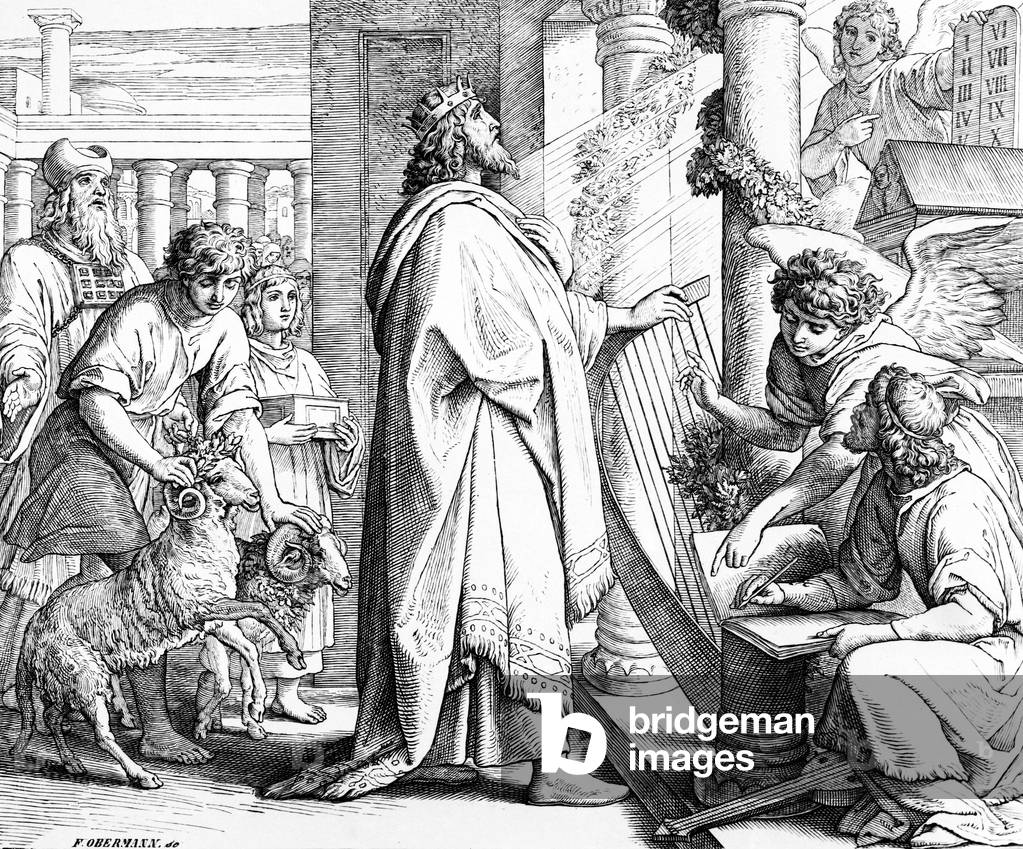 Scena dal Vecchio Testamento della Sacra Bibbia