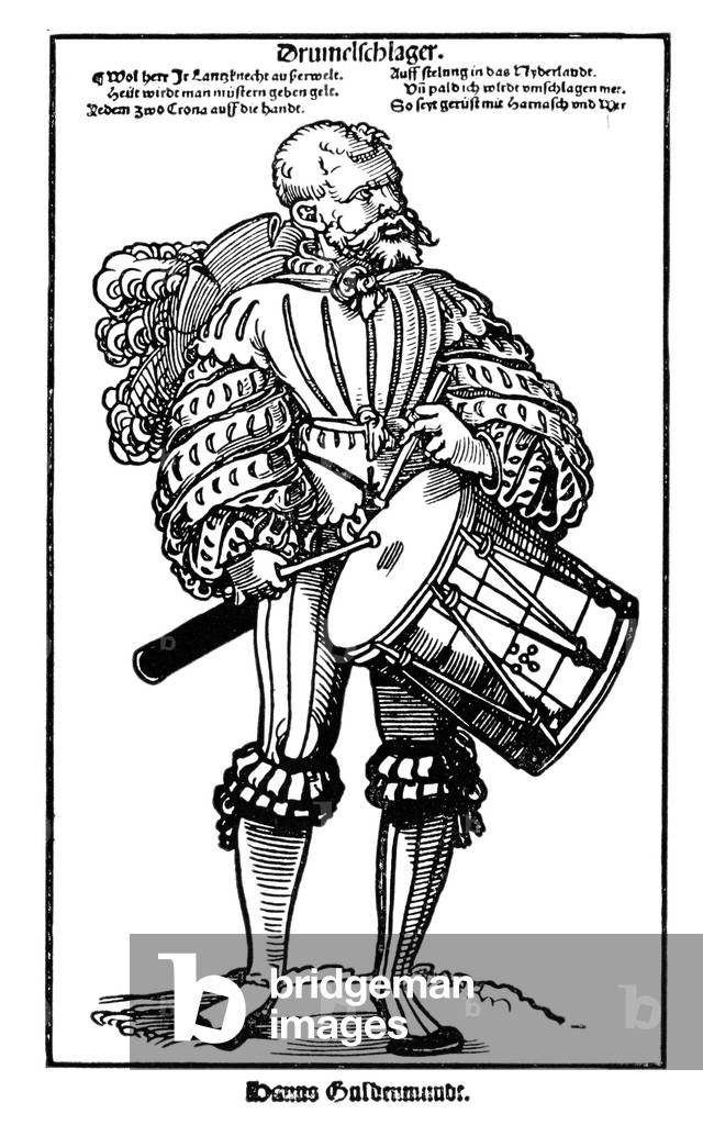 Batterista di Hans Sebald Beham