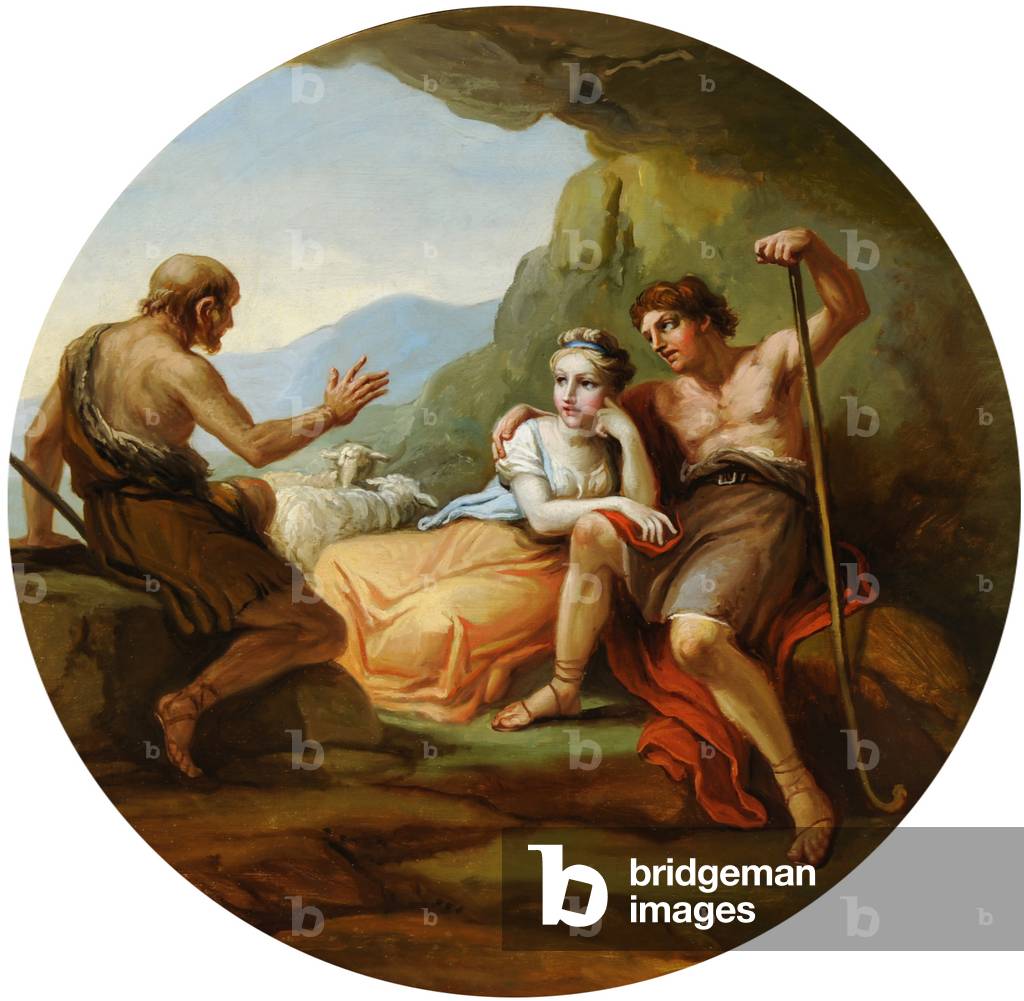 Fileto che spiega l'amore a Dafnis e Chloe