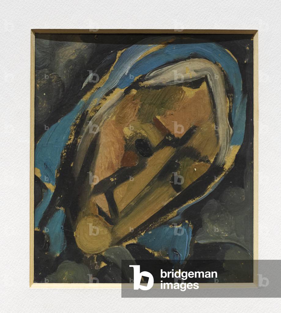 Testa, 1913-15 (olio su cartone)