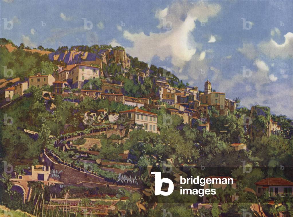 Image de Estampe représentant Roquebrune 1901 par European School