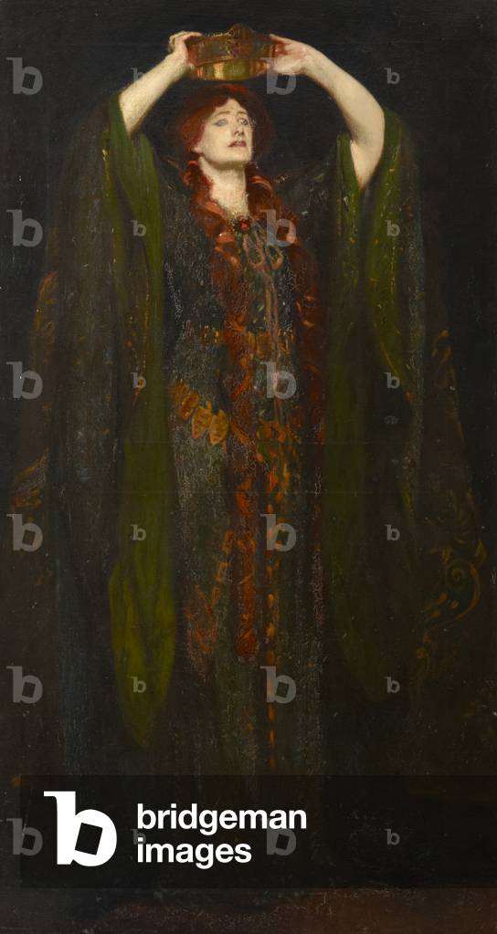 Dame Ellen Terry (1847-1928) als 'Lady Macbeth' in William Shakespeares 'Macbeth'
