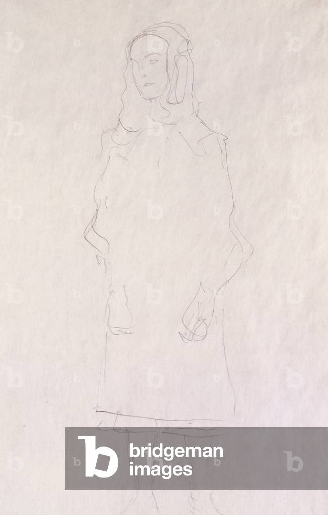 Mada Primavesi, c.1925 (matita su carta simli japan)