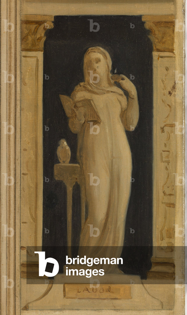 Sketch for the Sorbonne Chapel: Christ at the Tomb, between 1870 and 1875 (oil on canvas)