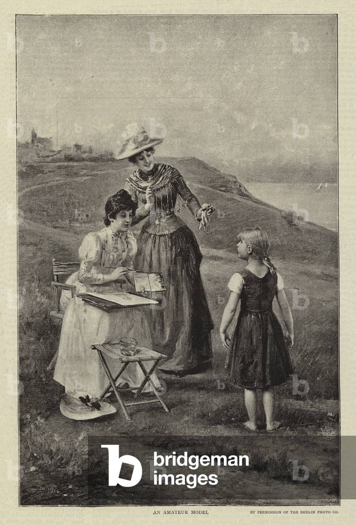 un amatoriale modello incisione