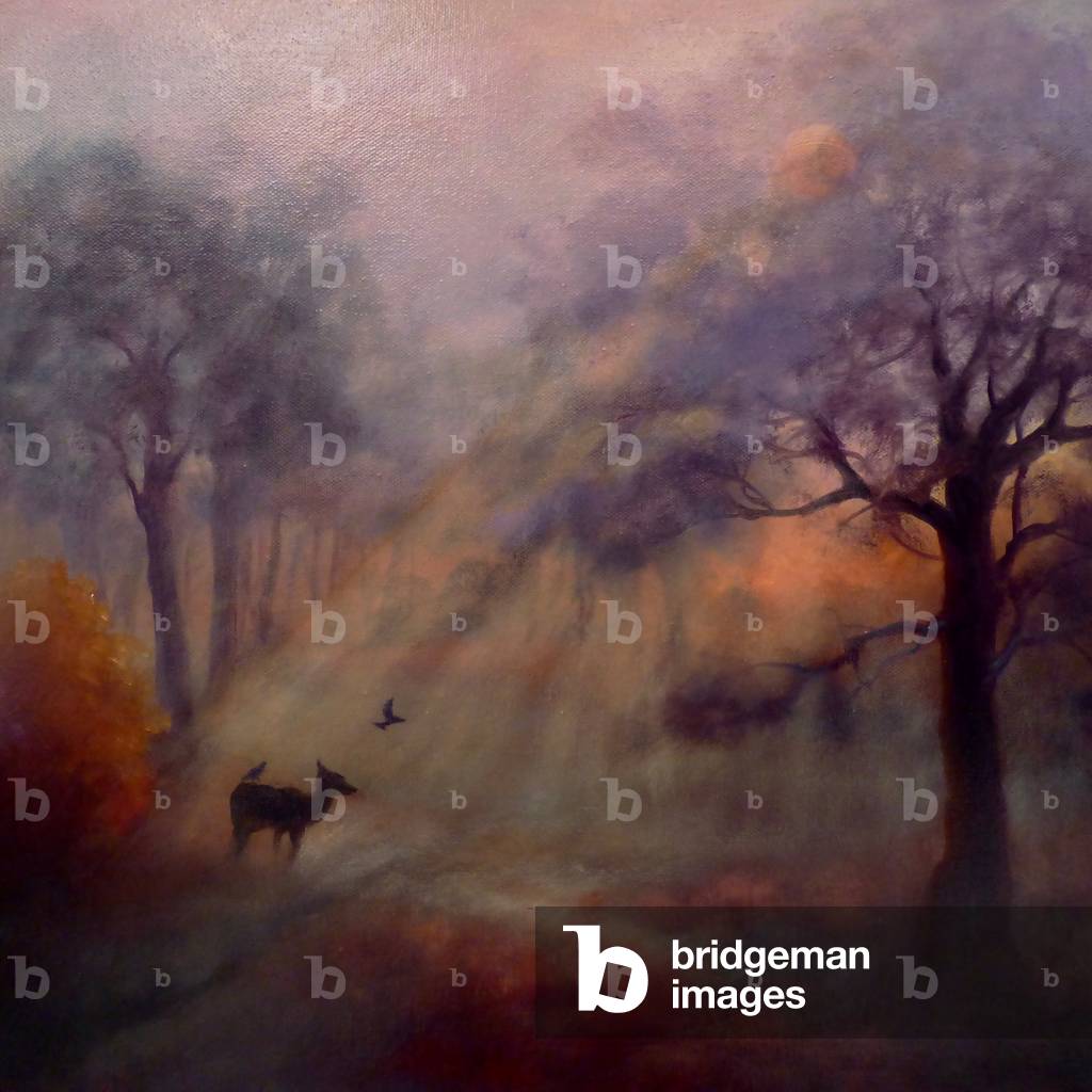 Immagine di Dipinto "Richmond Mist; 2020 (olio su tela)" 2020 di Lee Campbell