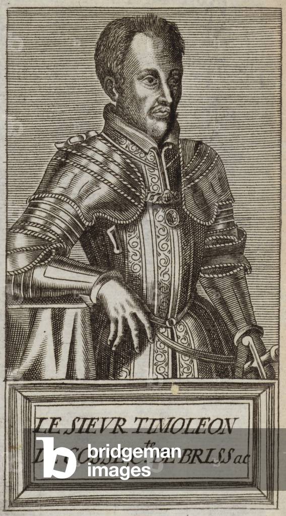"Timoleon de Cosse-Brissac (Gravur)" von Andre Thevet
