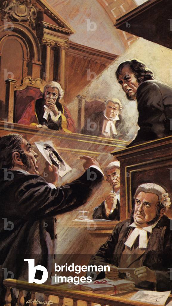 The Tichborne Case (litho)