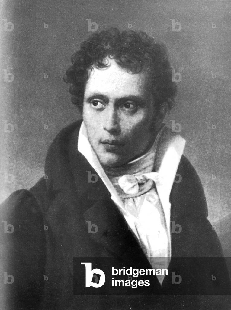 Arthur Schopenhauer, 1818 (litho)
