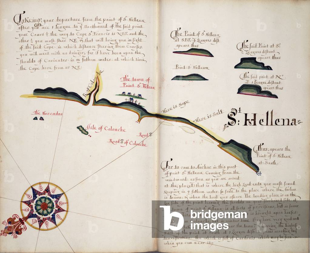 St Hellena, 1685 (bound sheet)