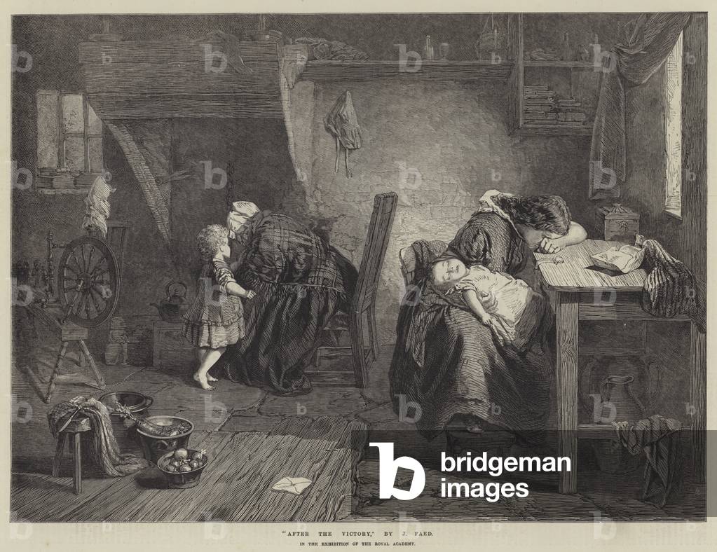 After the Victory (engraving) by English Artist