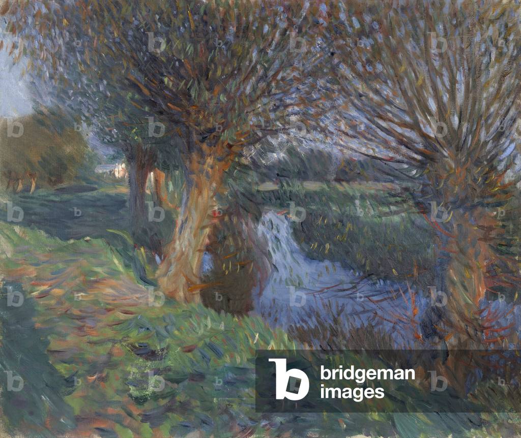 Bei Calcot, 1885-90 (Öl auf Leinwand)