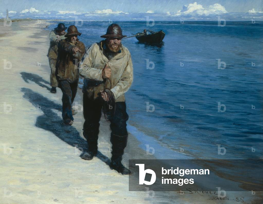 Image of Painting depicting Skagen 1885 by Peder Severin Kroyer